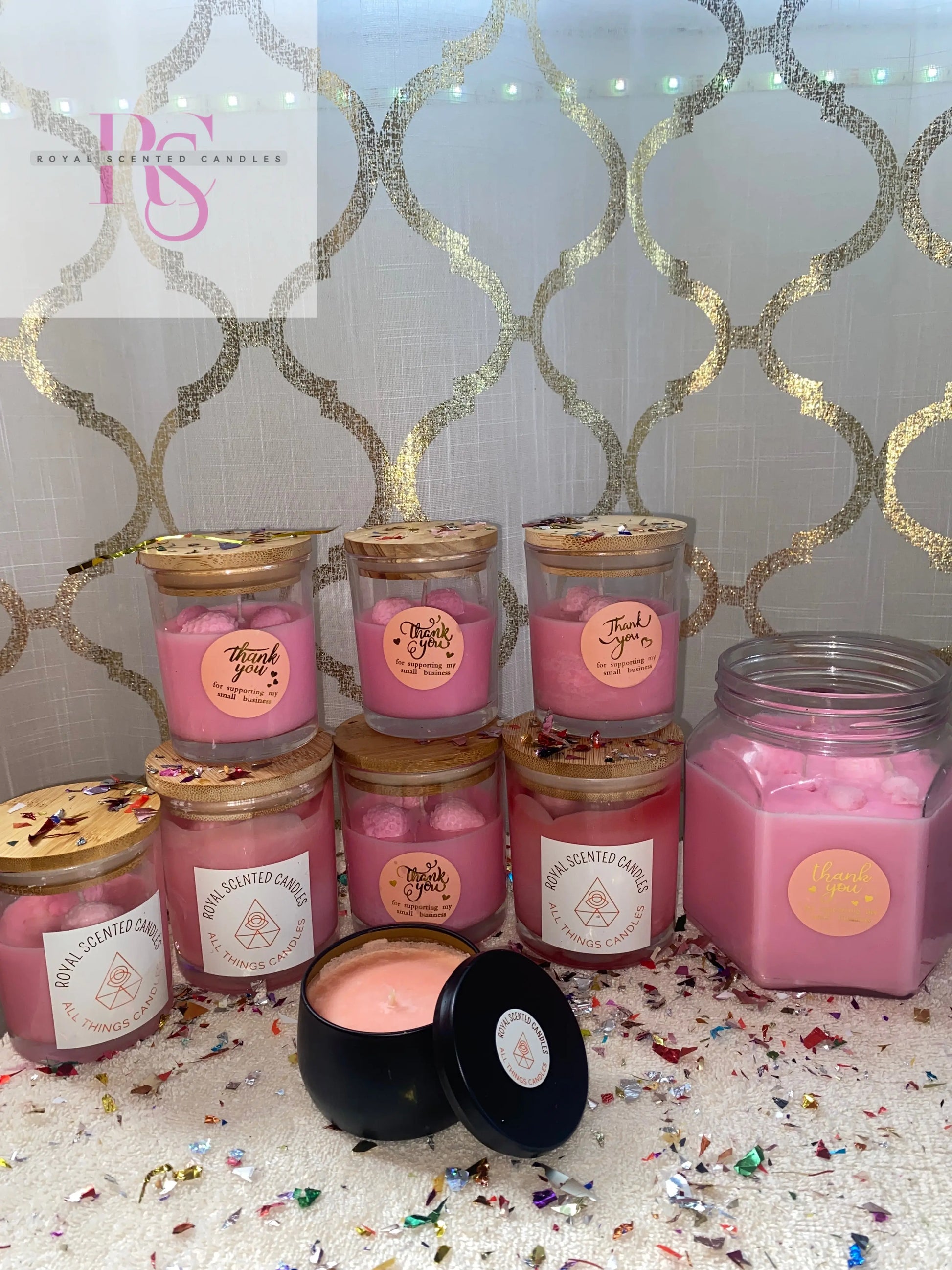 10oz strawberry shortcake - Royal Scented Candles