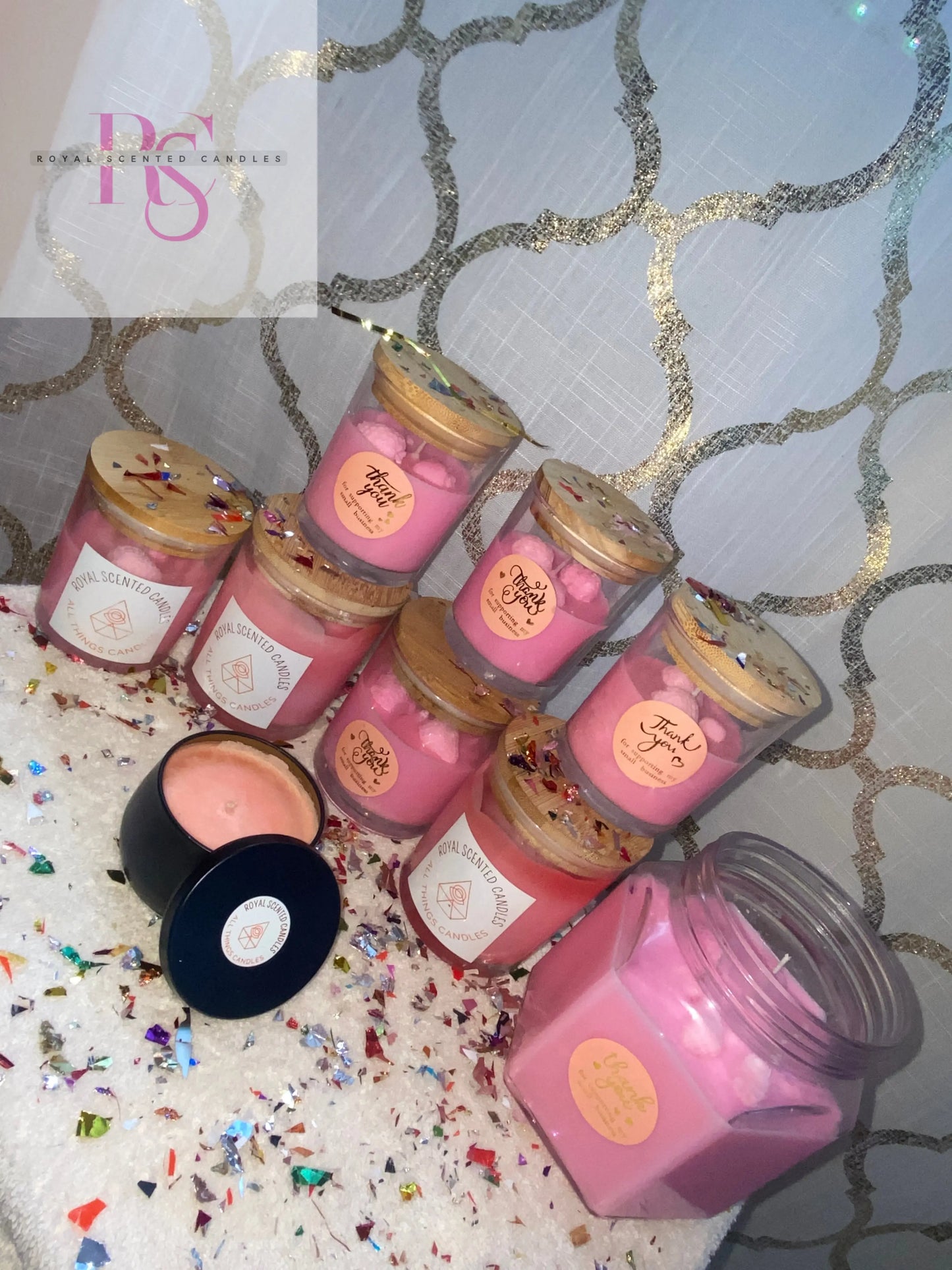 10oz strawberry shortcake - Royal Scented Candles