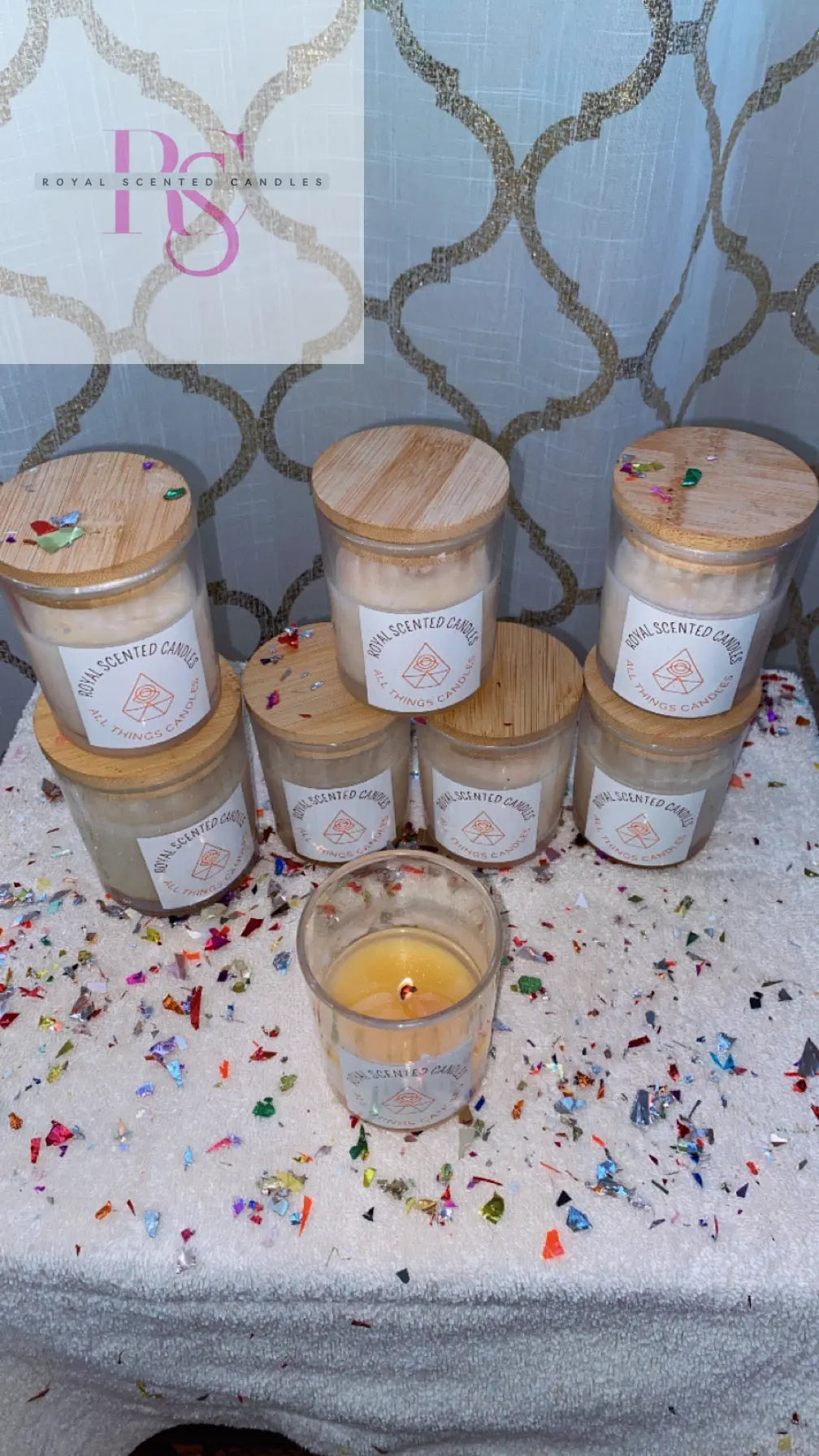 6oz champagne toast - Royal Scented Candles